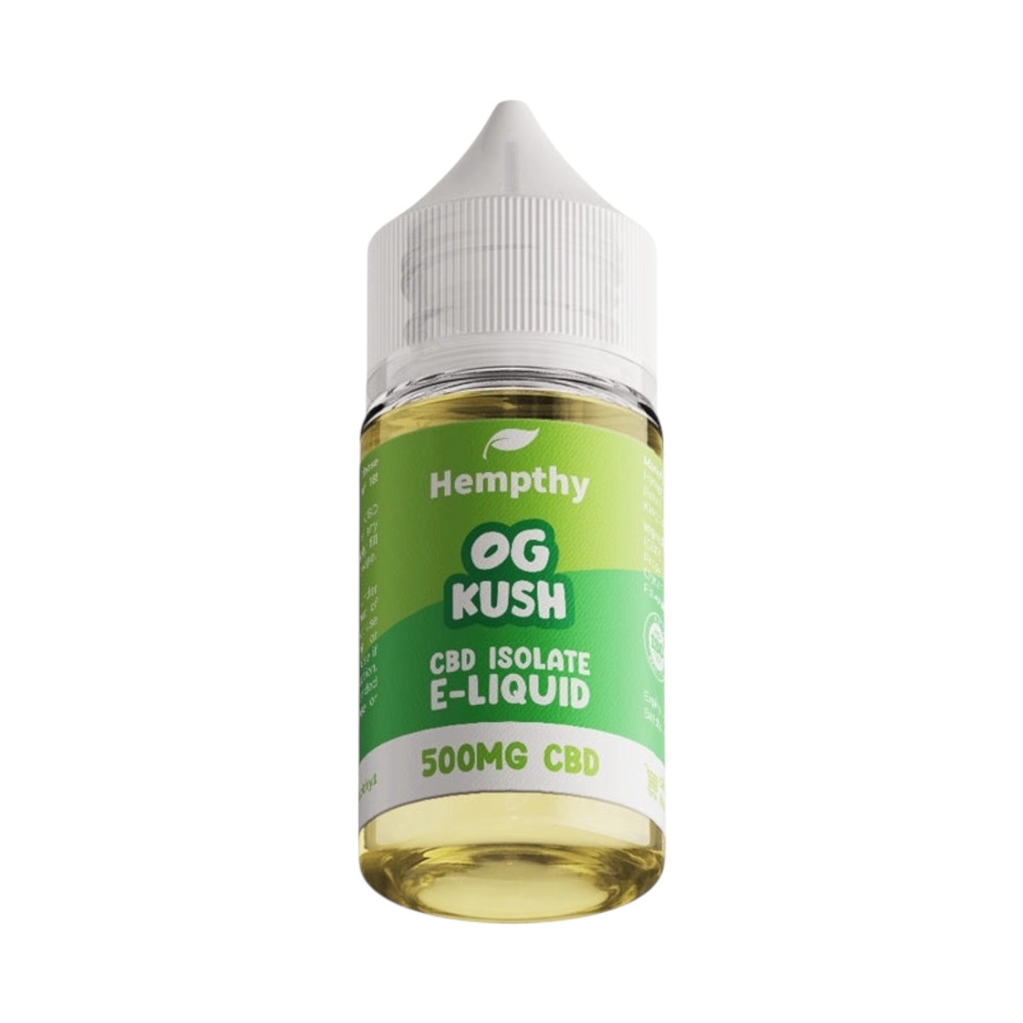 Hempthy CBD Vape Liquid - OG Kush (30ml, 500mg / 1000mg CBD Isolate) | Premium UK-Made CBD E-Liquid