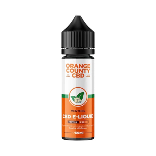 Orange County CBD E-Liquid – Menthol – 1500mg (50ml)