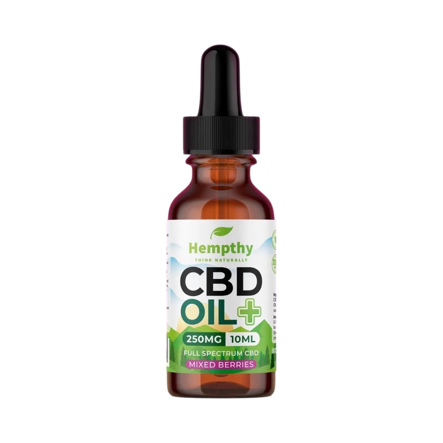 Hempthy Mixed Berries CBD Oil (10ml) | Full Spectrum CBD Tincture 250mg–4000mg UK