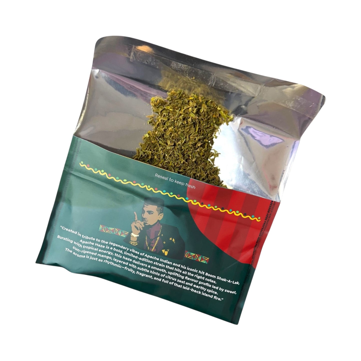 Professor Herb Apache Haze Premium Hemp Blend (24g) – 1400mg CBD | Nicotine & THC Free