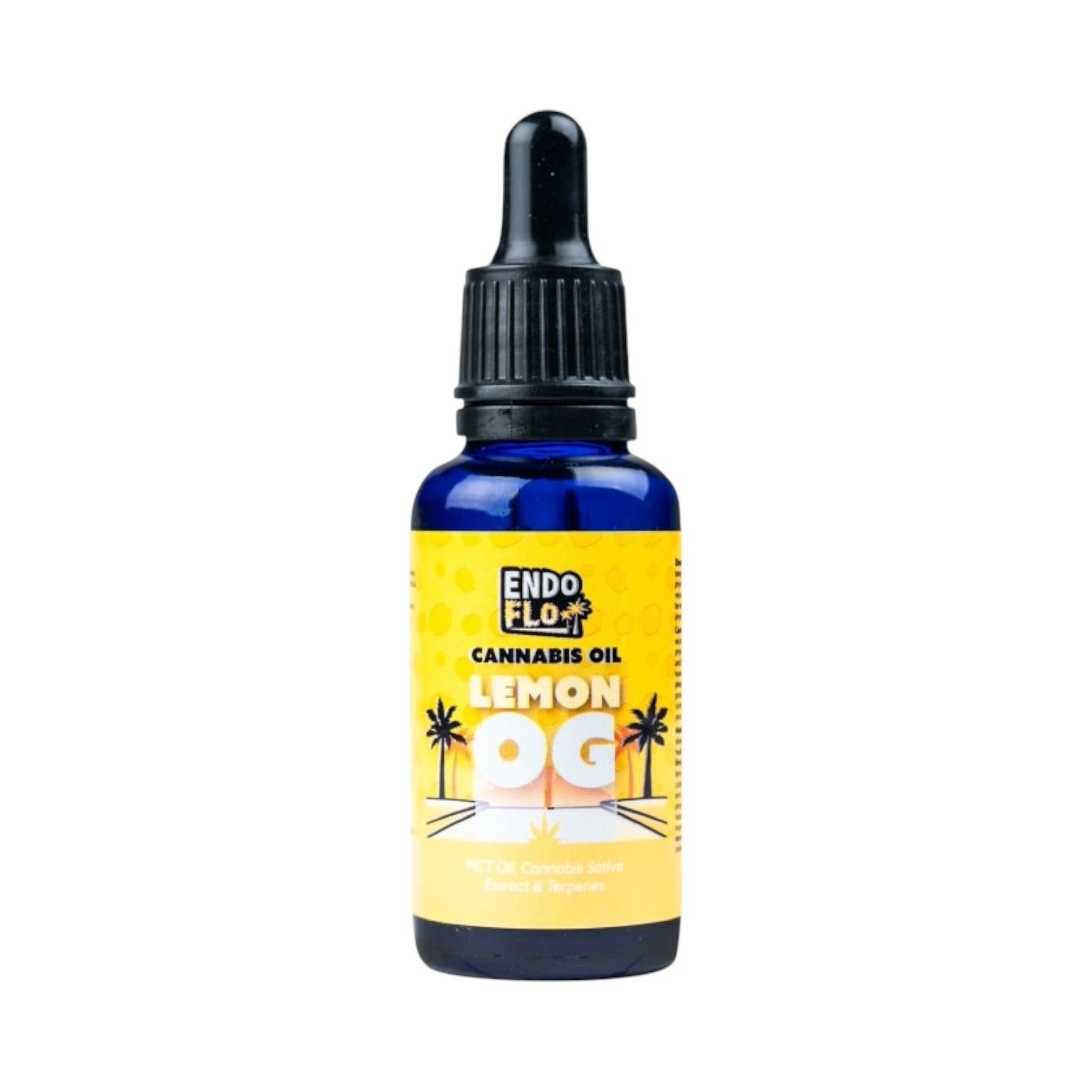 EndoFlo CBD Oil Tincture 500mg Lemon OG (30ml) | Full Spectrum CBD Oil UK