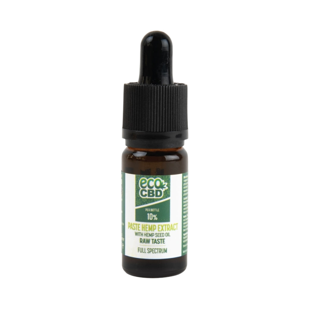 Eco-CBD Full Spectrum Hemp Oil Paste Extract 10% CBD (1000mg) – 10ml Natural Vegan Formula