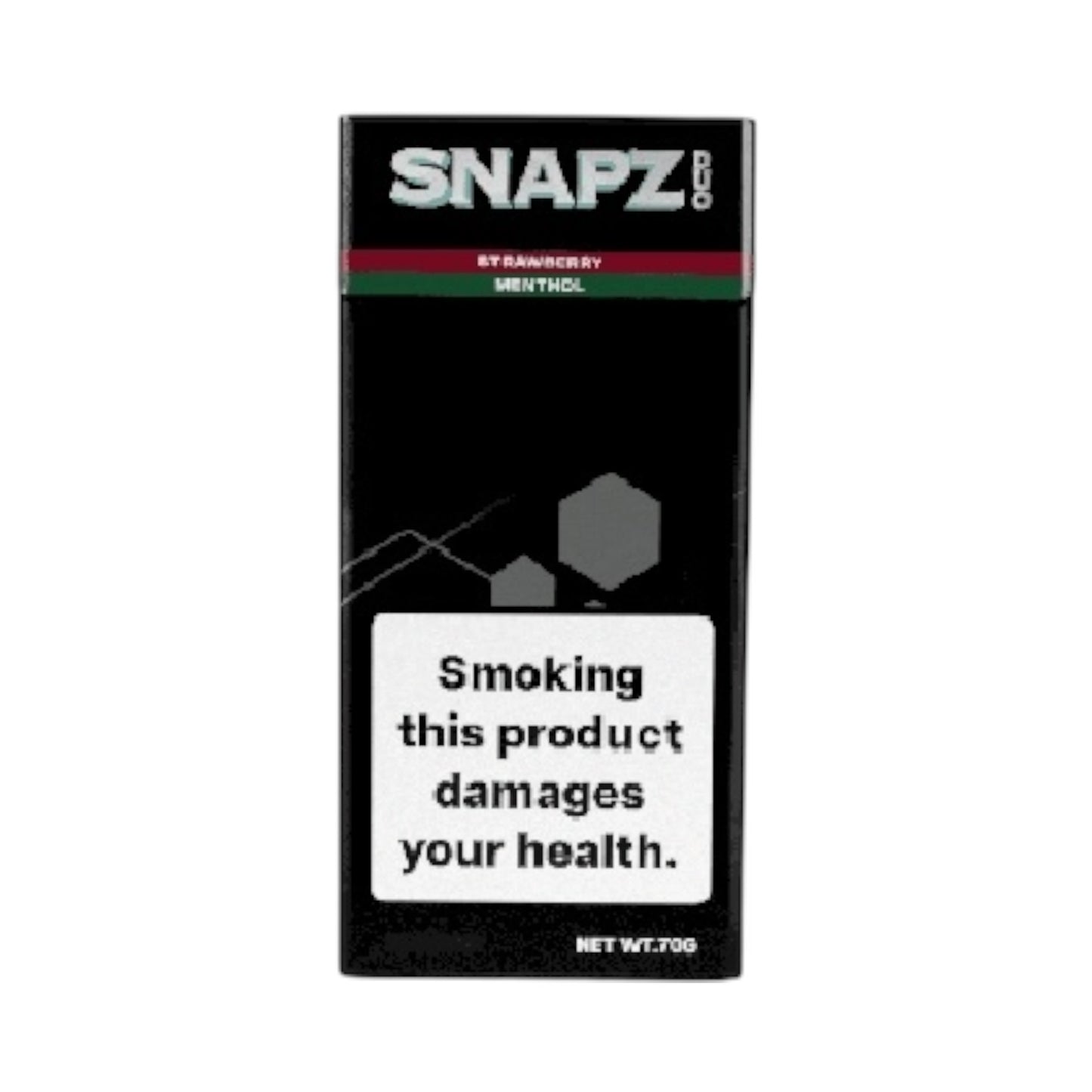 Snapz Duo Hemp Cigarettes – Menthol & Strawberry | Tobacco-Free Hempettes 10 Pack