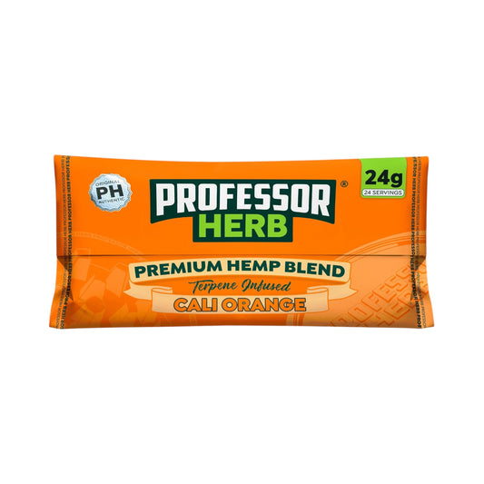 Professor Herb Cali Orange Premium Hemp Blend (24g) – 1400mg CBD | Nicotine & THC Free