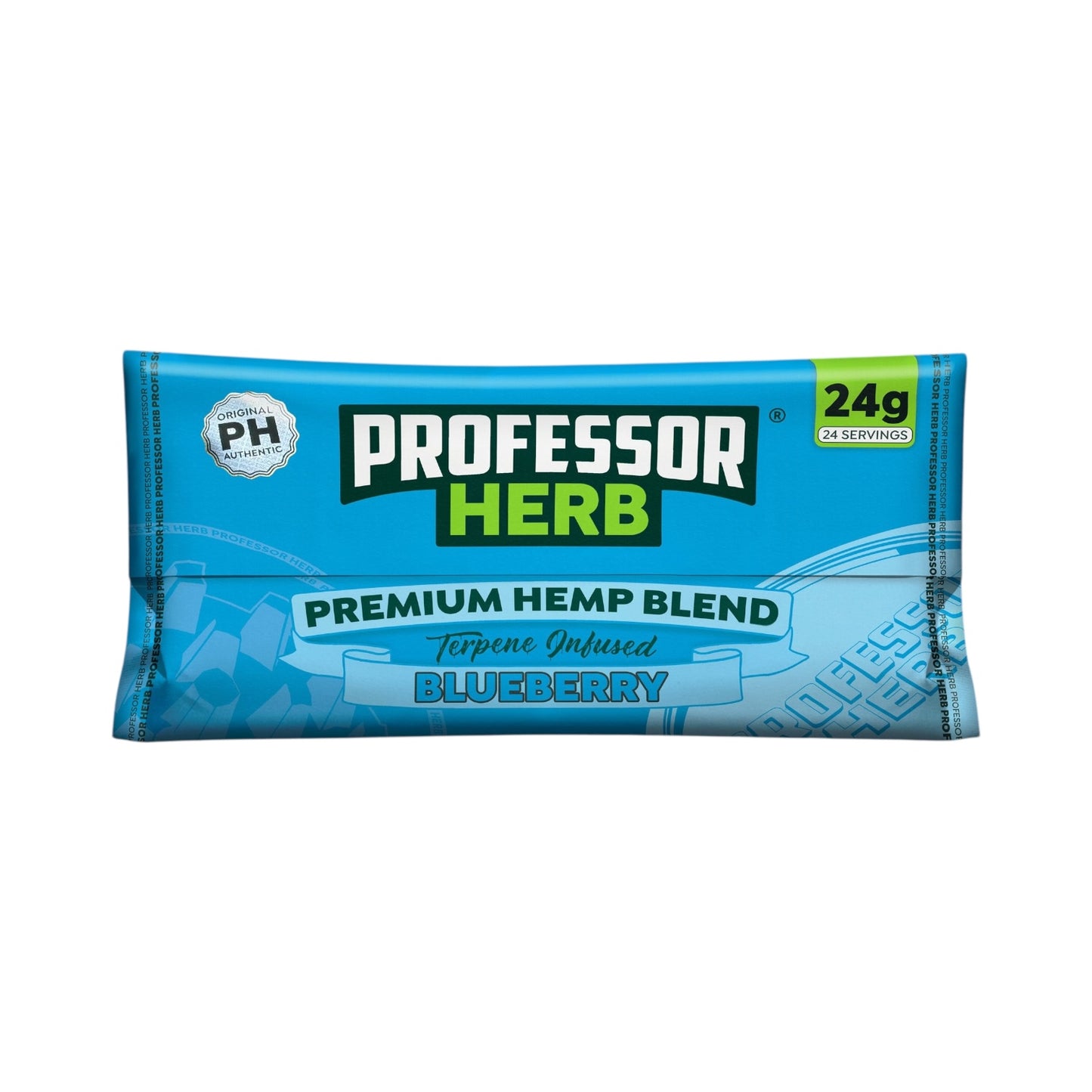 Professor Herb Blueberry Premium Hemp Blend (24g) – 1400mg CBD | Nicotine & THC Free