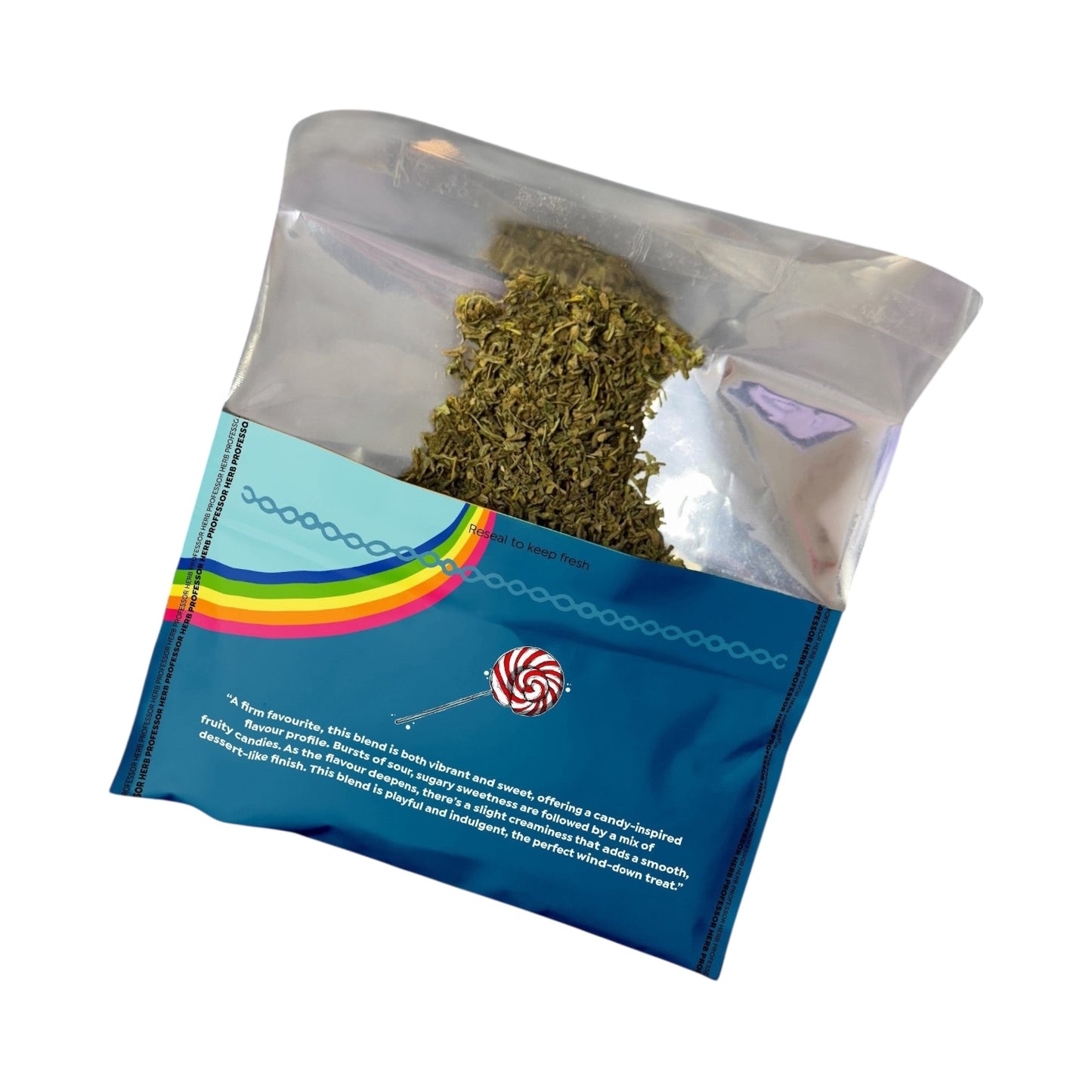 Professor Herb Rainbow Candy Premium Hemp Blend (24g) – 1400mg CBD | Nicotine & THC Free