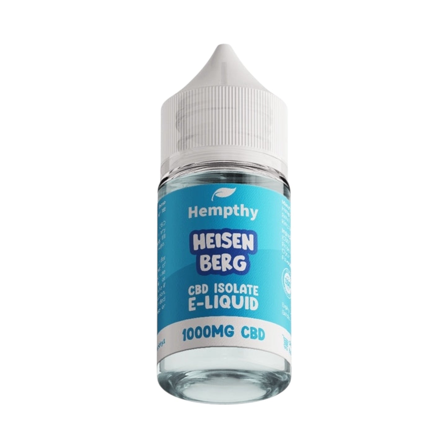 Hempthy CBD Vape Liquid - Heisenberg (30ml, 500mg / 1000mg CBD Isolate) | Premium UK-Made CBD E-Liquid