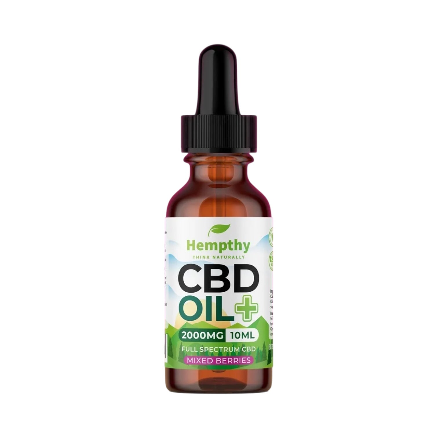 Hempthy Mixed Berries CBD Oil (10ml) | Full Spectrum CBD Tincture 250mg–4000mg UK