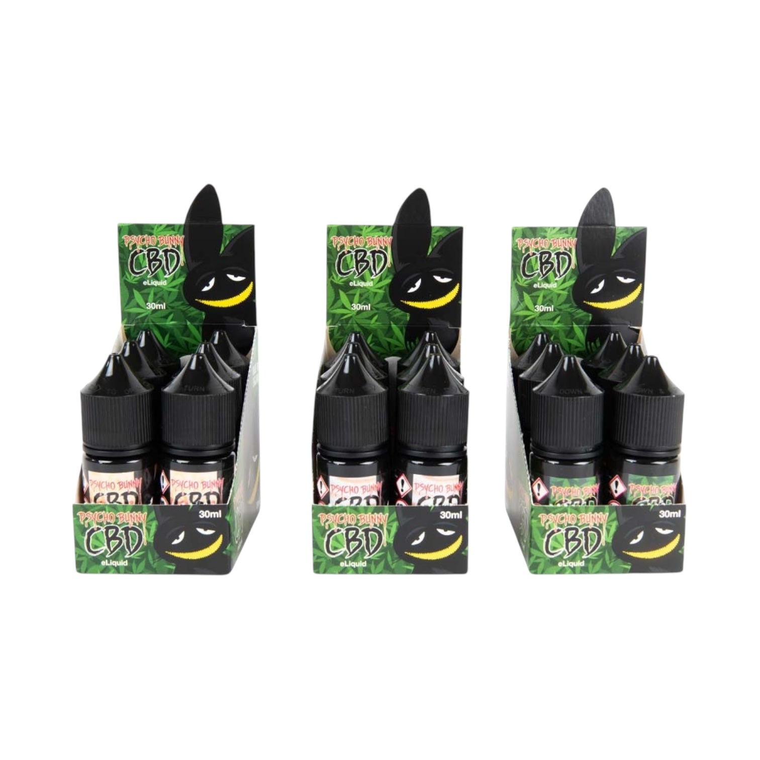 Psycho Bunny CBD Vape Liquid – Kush Cake (30ml, 300mg CBD, 50/50 VG/PG)
