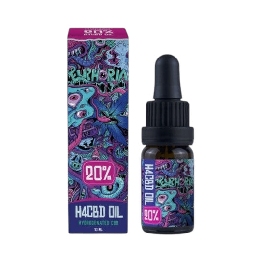 Euphoria H4CBD Oil – 20% (2000mg, 10ml, 10mg per Drop, THC-Free)