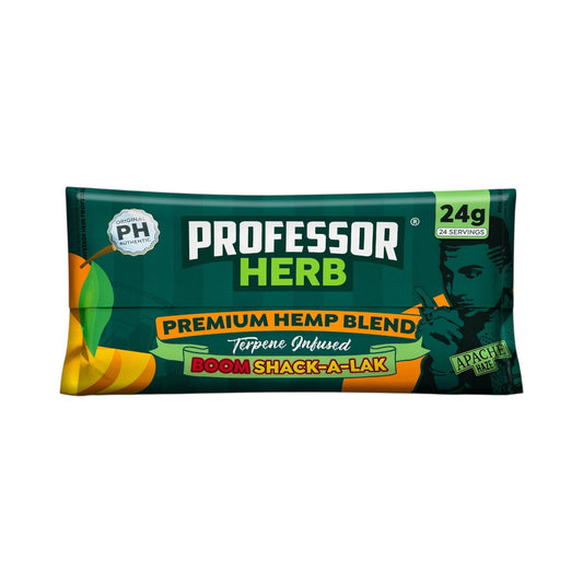 Professor Herb Apache Haze Premium Hemp Blend (24g) – 1400mg CBD | Nicotine & THC Free