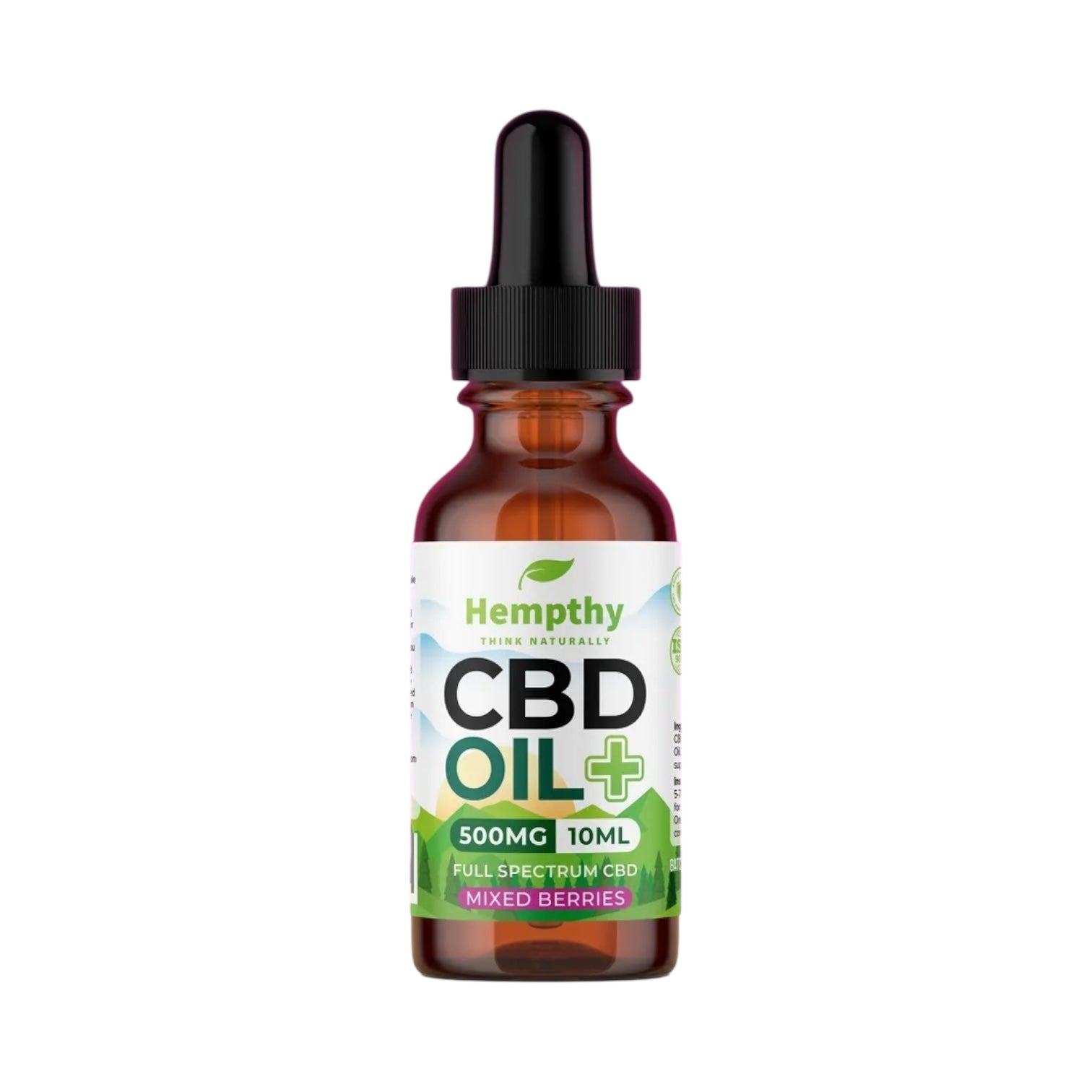 Hempthy Mixed Berries CBD Oil (10ml) | Full Spectrum CBD Tincture 250mg–4000mg UK