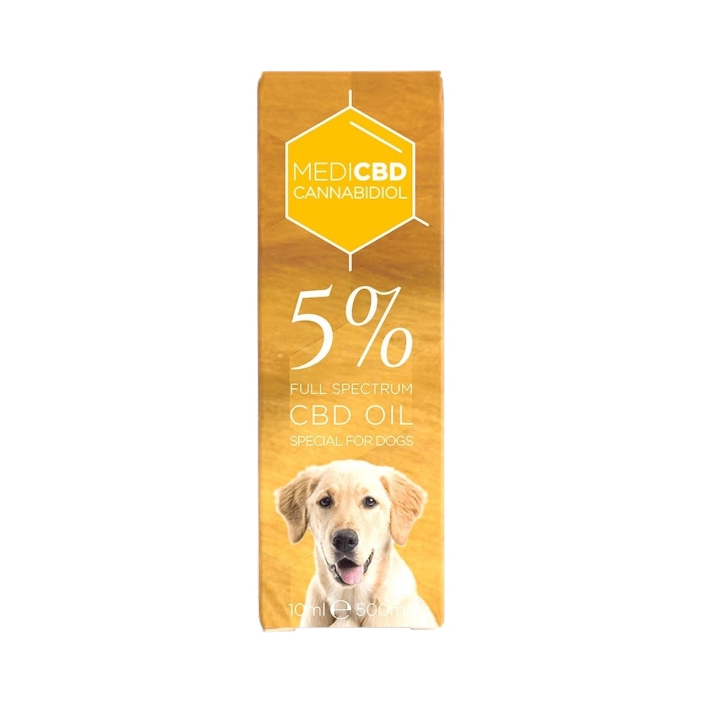 MediCBD CBD Oil for Dogs 5% (500mg) – 10ml | Multitrance Original Amsterdam