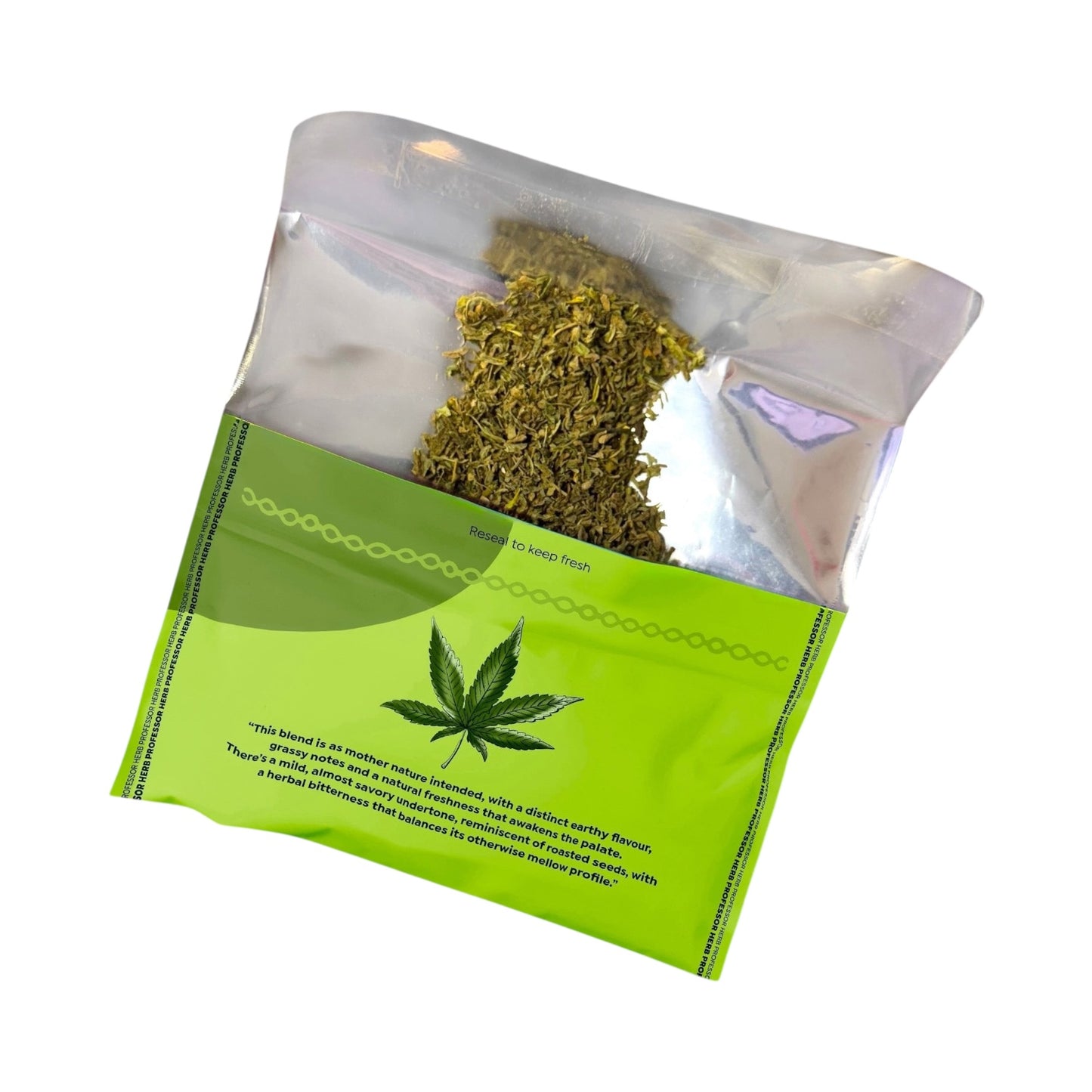 Professor Herb Premium Hemp Blend (24g) – Classic Organic | Natural Herbal Substitute – 1400mg CBD | Tobacco-Free, Nicotine-Free, THC-Free